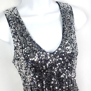 Sequined Sleeveless Dress